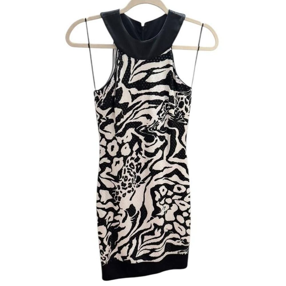 Vintage Cache Black and white zebra print dress - Picture 2 of 5